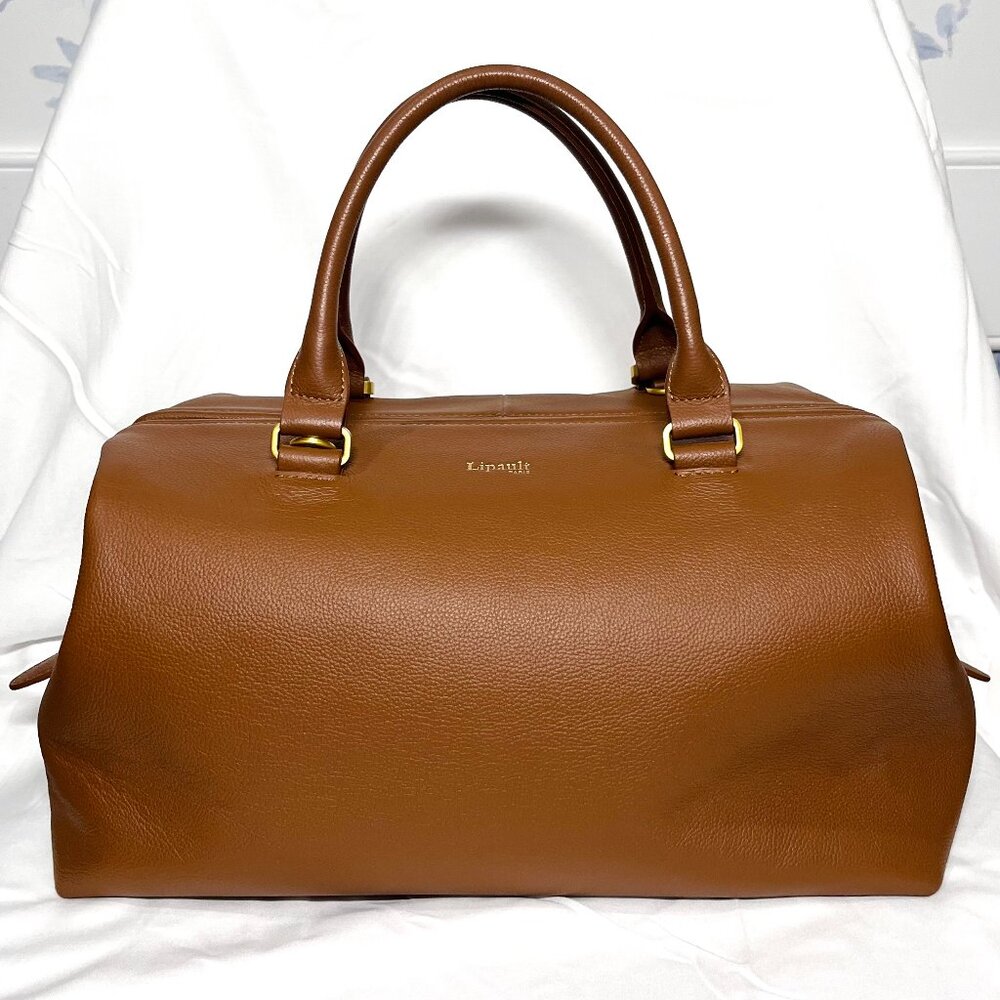 Lipault Paris Plume Elegance Medium Satchel - 100% Genuine Cow Leather